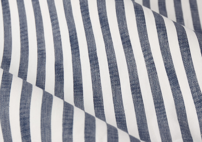 Hebden Eyelet, Navy - Ready Made Curtains - Image 4